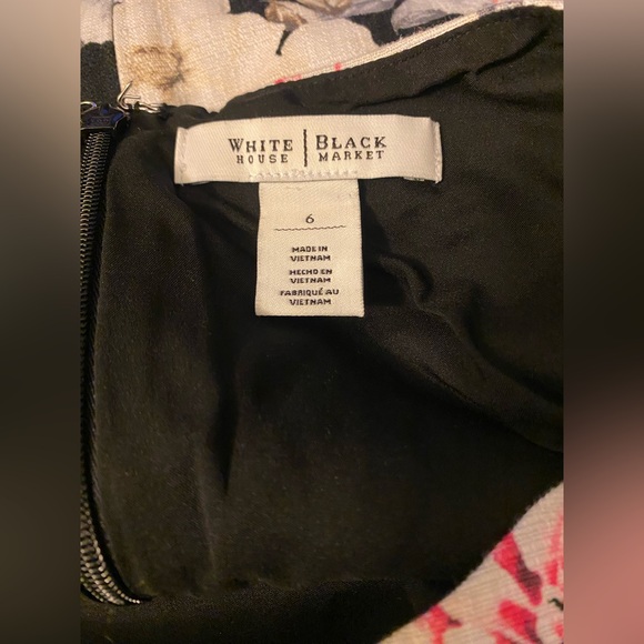 WHBM Floral Sleeveless Dress - Picture 3 of 4